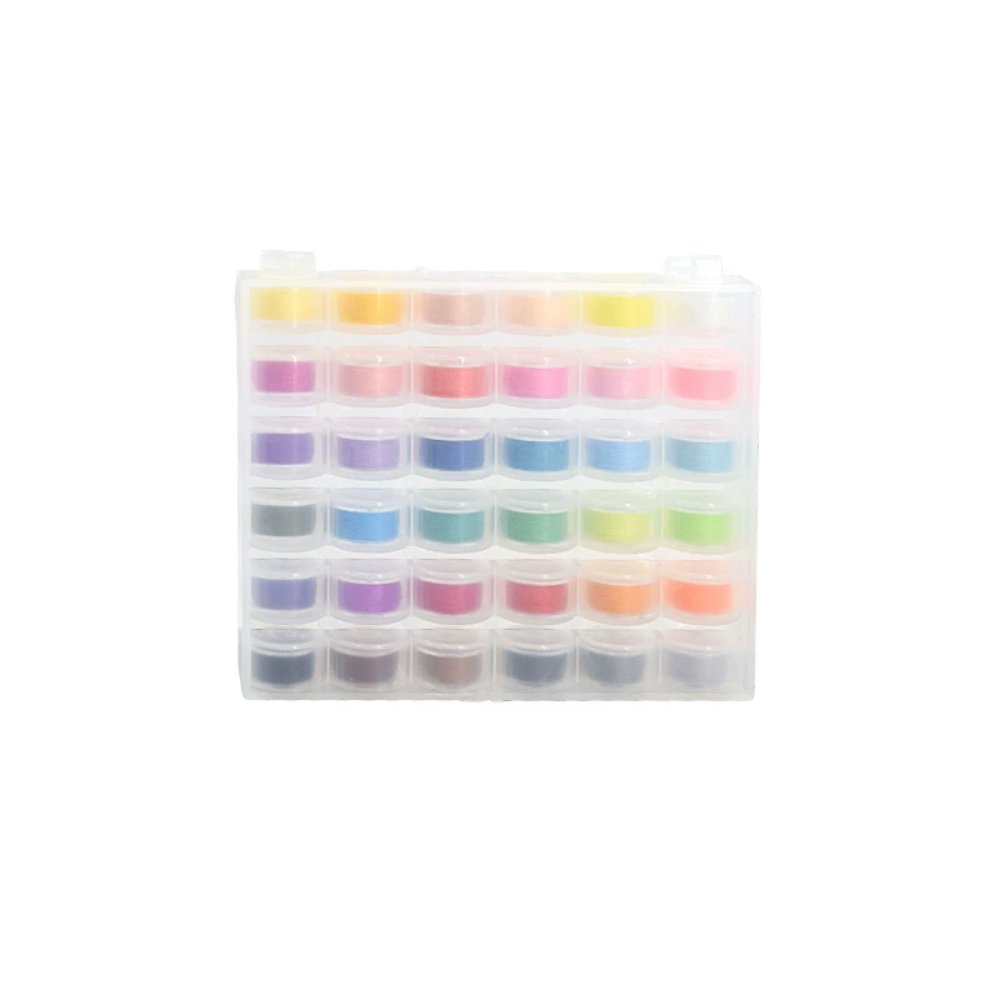 Thread Box Series Gross Weight of 72-Color Sewing Machine Bobbin